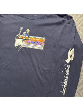 y2k tony hawk graphic tee mens large